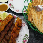 Chicken Kebab with Paratha