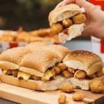 Chicken Popcorn with Bread